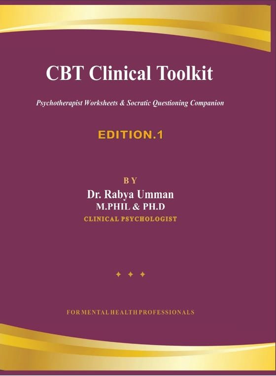 Cover of CBT Clinical Toolkit by Dr. Rabya Umman