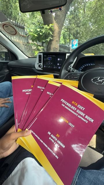 NTA CUET Psychology Guide Book — new copies