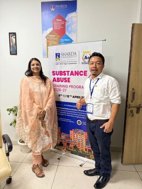 Substance Abuse Training Programme, Sharda University