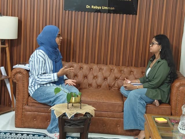 Counselling skills training at the clinic