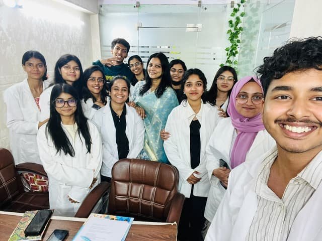 Interns in clinical training