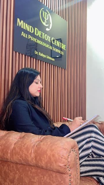 Dr. Rabya Umman at the clinic